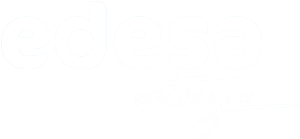 logotipo edesa blanco