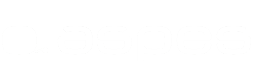 Logotipo aspes blanco